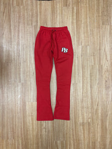 Stack Sweat Pants Red